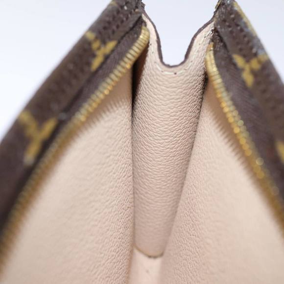 LOUIS VUITTON Monogram Bucket GM Pouch Accessory Pouch Vintage LV Auth 73307 - Picture 12 of 16